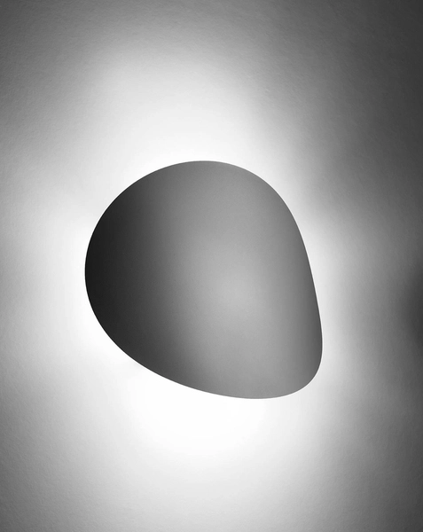 LAMPA ścienna SL.0934 metalowa OPRAWA kinkiet kamień biały