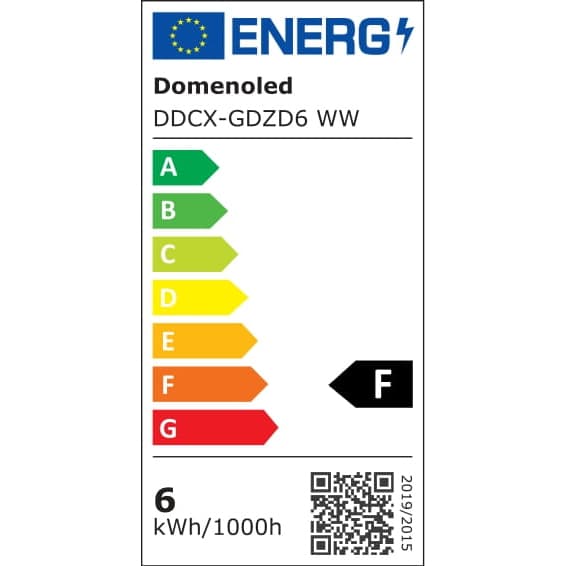 Oprawa szynowa 3-fazowa magnetyczna 481 Domeno LED 6W 3000K z diodami czarna