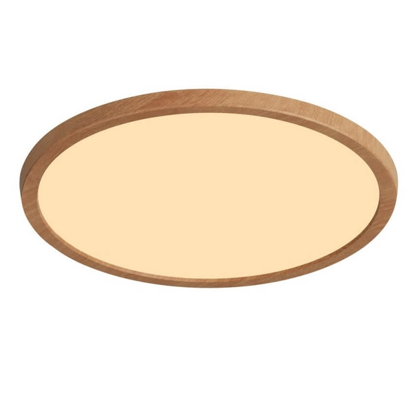 Okrągła lampa na sufit OJA 47276004 LED 18W 2700K drewniany