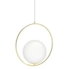 Wisząca lampa szklana Jumbo AZ4983 ball kula złota 