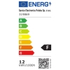 Zewnętrzny kinkiet Kansas 319869 LED 12W 4000K ramka czarny