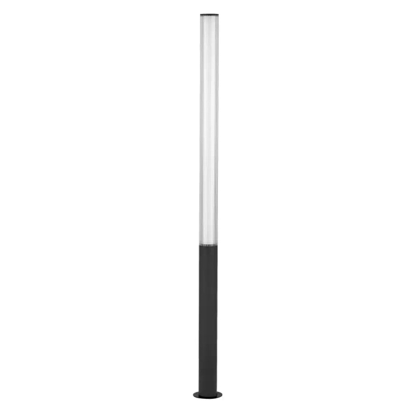 Zewnętrzna lampa stojąca MONSECA LE75104 LED 43W 3000K tuba IP65 czarna