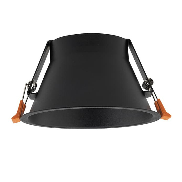 Punktowa lampa oczko Uno 10845 Nowodvorski podtynkowa do garderoby czarna