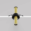 Wpustowa lampa sufitowa Focus C140RS-L200-7W3K-BBS LED 7W 3000K mosiądz