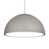 Jadalniana lampa zwisowa Gandra 5026+5055 Shilo kopuła nad stół srebrna