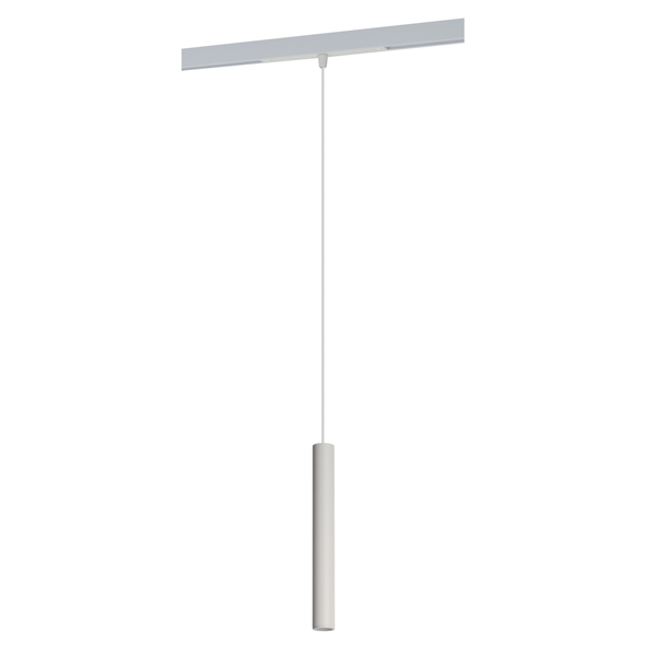 Zwisowa lampa tuba ALFA AZ4853 Azzardo LED 5W 3000-6000K do szynoprzewodu biała
