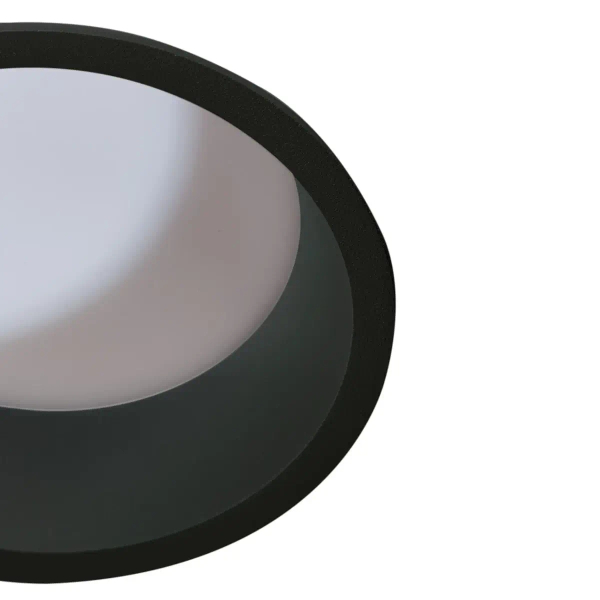 Wpustowe oczko salonowe Aida AZ4224 Azzardo LED 16W 3000K metalowe czarne