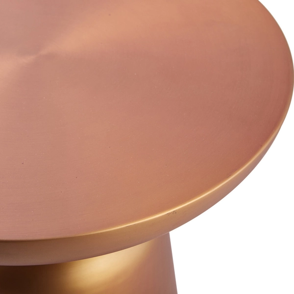 Kompaktowy stolik kawowy TOTEM DP-FB02 copper Step stal miedziany