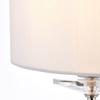 Lampa ścienna z abażurem hampton ecru nikiel Nixon OUTLET