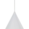 Lampa wisząca stożkowa CONO 10009 salonowa biały