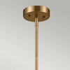 Mosiężna lampa wisząca Luella KL-LUELLA-3P-BNB Kichler metalowa mosiądz