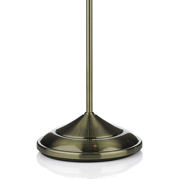 Podłogowa lampa vintage Ranger RAN4975 Dar Lighting regulowana mosiądz