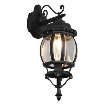 Lampa na elewację Elvo 206960132 tarasowa IP23 czarna