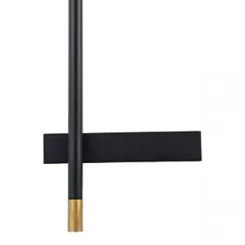 Podłużna ścienna lampa 20338 LED 10W 3000K liniowa czarny