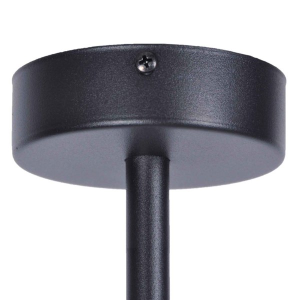 Czarna lampa sufitowa VUELTA K-4735 szklane kule balls do pokoju