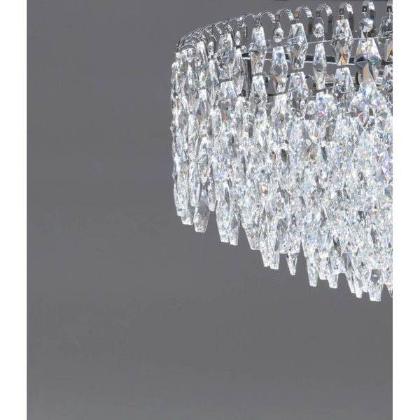 Żyrandol BURANO chrom przezroczysty AZ6907 1xE14 glamour