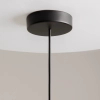 Wisząca lampa Kioto MOD178PL-01B marmurowa czarna biała