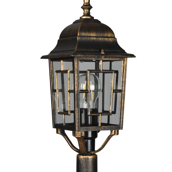 Latarnia stojąca Volturno 405960128 IP23 metalowa rdzawy
