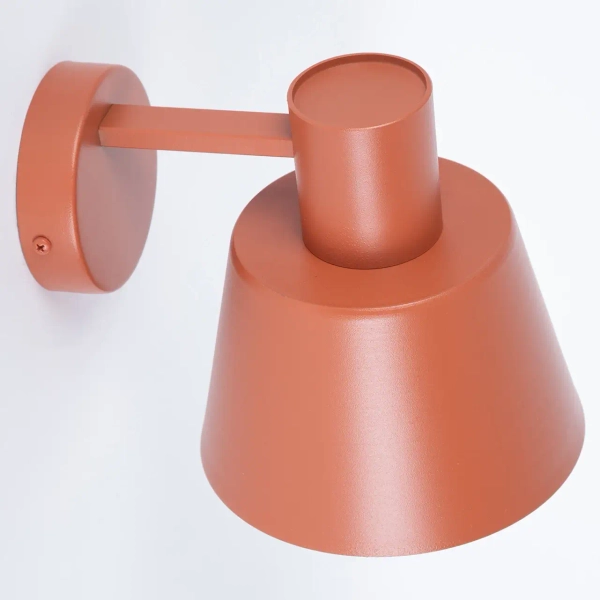 Naścienna lampa do przedpokoju Dunka 41137 metalowa ceglana