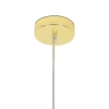 Molekułowa wisząca lampa ALURE złota MSE1501100498 15xG9 szklane kule