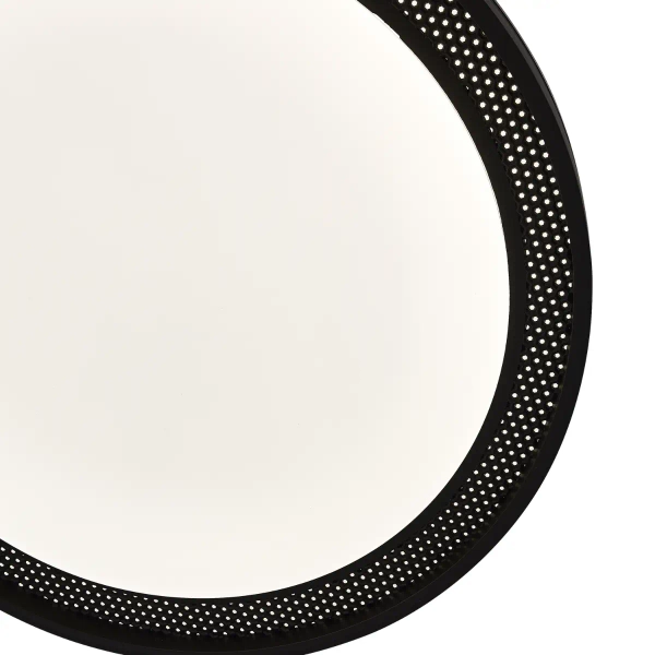 Ażurowa lampa sufitowa Ronda LP-9587/1C-40 BK LED 25W 3000-6000K czarny