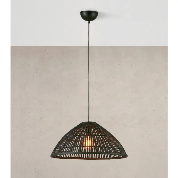 Bambusowa lampa wisząca Capello 108674 Markslojd kuchenna czarna