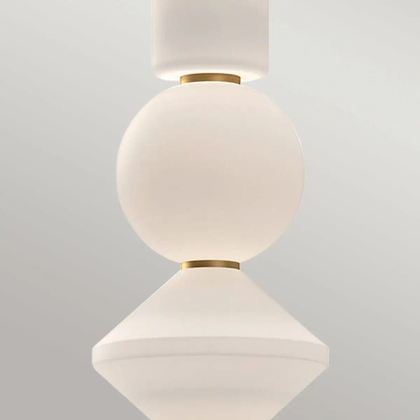 Wisząca lampa Bijou ALM-BIJOU-P3-GD LED 20W 3000K złota biała