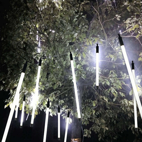 Ogrodowa lampa wisząca Natsu 9900 Shilo LED 8W sopel IP44 antracyt