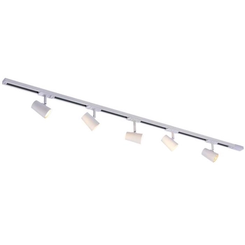 Regulowana lampa sufitowa Astley 914003 WH biały szynoprzewód z reflektorkami