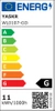 Sypialniany kinkiet Chloe WL0107-GD LED 11W 3000K IP44 złoty