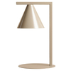 Gabinetowa lampa na biurko Form 1108B17 Aldex metalowy stożek beżowy