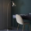 Podłogowa lampa salonowa L&-197591 Light& regulowana nikiel