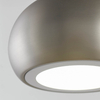 Wisząca lampa kropla Brosnan 61296 LED 19W 4000K srebrny