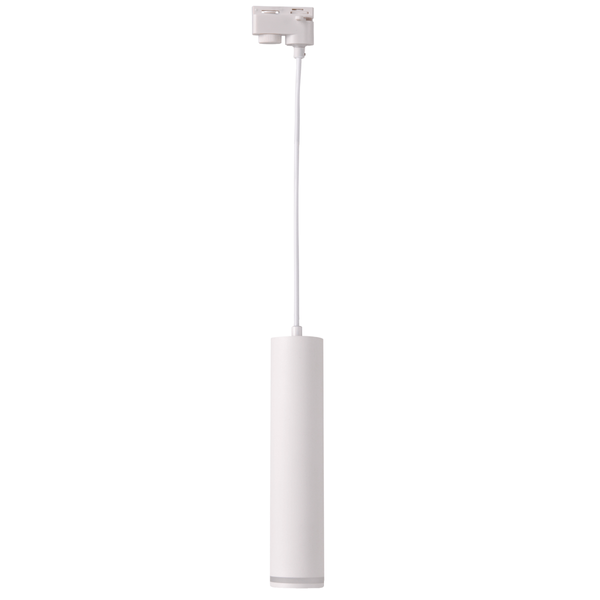 Jednofazowa lampa wisząca do systemu szynowego 321541 biała