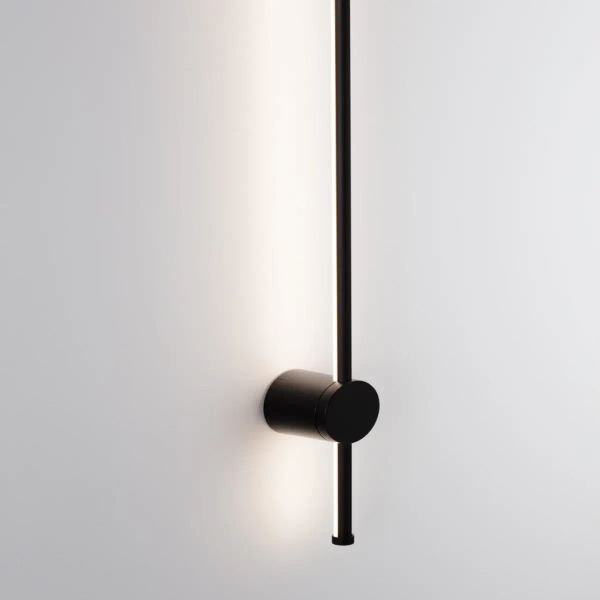 Ścienna lampa stick POTOSI czarna LE73732 1xLED 19W 3000K IP65 na elewację