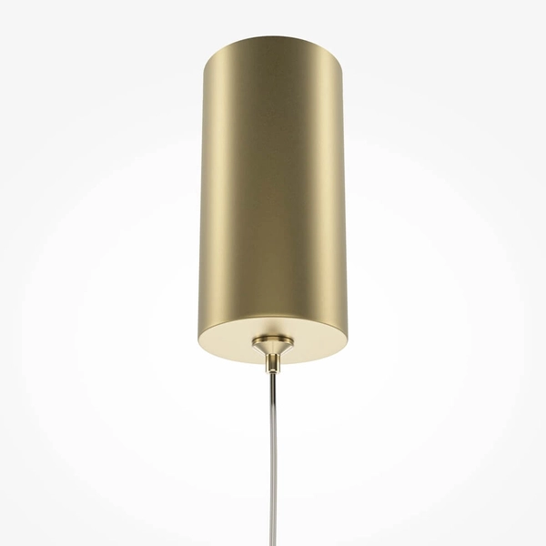 Zwisająca lampa do salonu Pro MOD160PL-L6G4K1 LED 6W 4000K tuba złoty