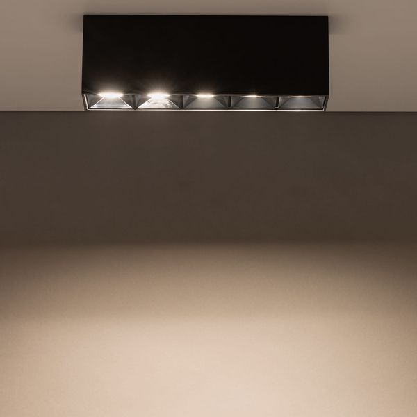 Lampa sufitowa Midi 10055 Nowodvorski LED 20W 3000K do salonu czarna