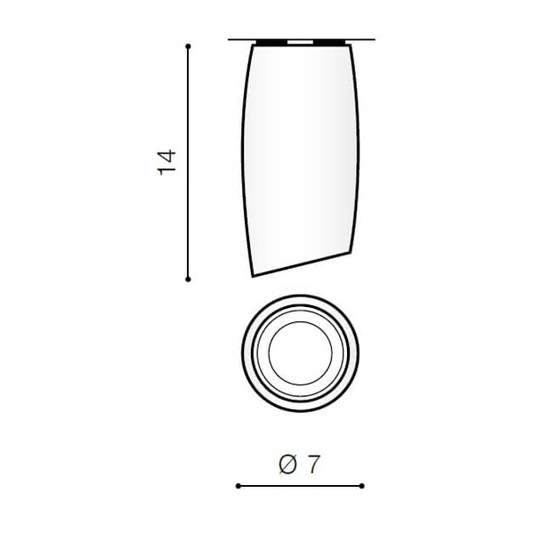 Lampa nasufitowa Vasko AZ1489 do przedpokoju metalowa czarna