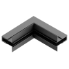 Podtynkowy narożnik szynowy Magnetic Track ML2187 góra-dół czarny