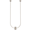 Regulowana lampa wisząca No.C 5080 Shilo 46cm metalowa nad stół platynowy