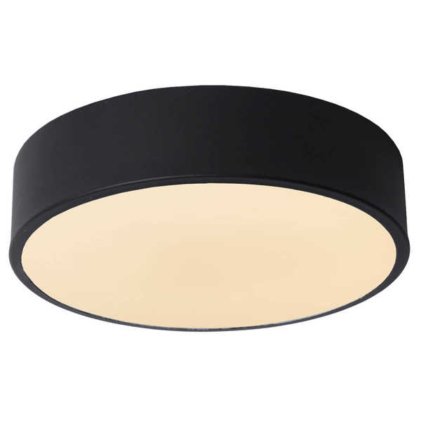Plafoniera UNAR 79185/20/30 Lucide LED 12W 2700K okrąg czarna