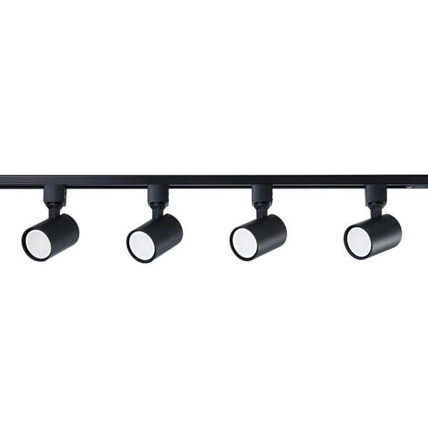 System szynowy STORM LP-733 SET BK Light Prestige metalowa OPRAWA zestaw listwa z reflektorkami czarna