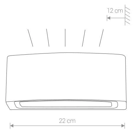 Kinkiet LAMPA elewacyjna BRICK 3408 Nowodvorski zewnętrzna OPRAWA ścienna do ogrodu IP65 outdoor grafitowa
