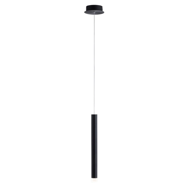 Pojedyncza lampa zwisająca Bruno 15202-18 LED 6W 3000K sopel czarny