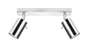 LAMPA sufitowa SL.0728 metalowa OPRAWA listwa SPOT ścienne tuby chrom