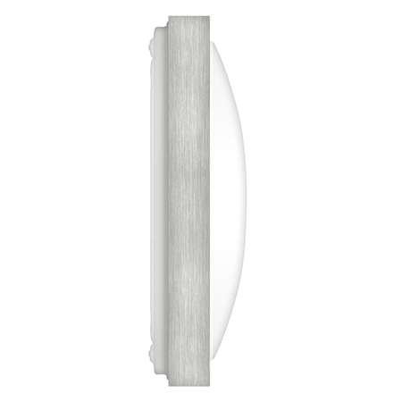 Plafon LAMPA sufitowa ALEX LED 12W 4000K 03243 Ideus kwadratowa OPRAWA ścienna KINKIET do łazienki IP44 srebrny