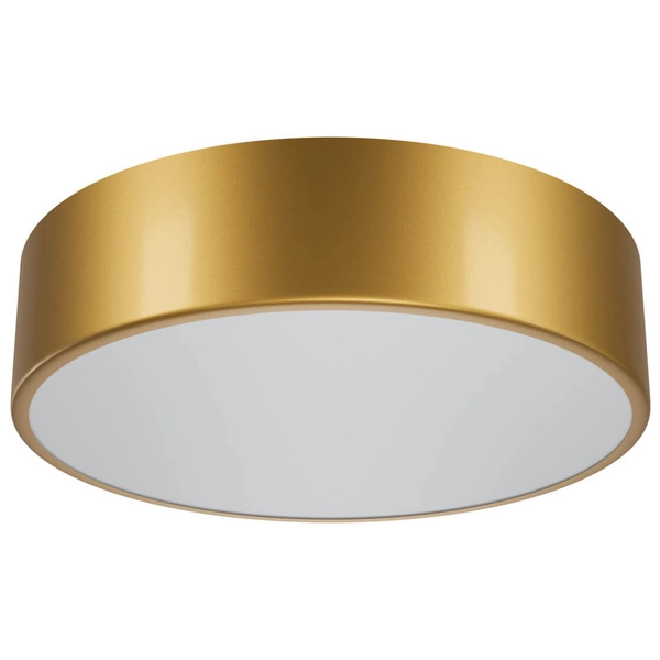 Ledowa lampa sufitowa 137623620774 pokojowa 24W 4000K złota