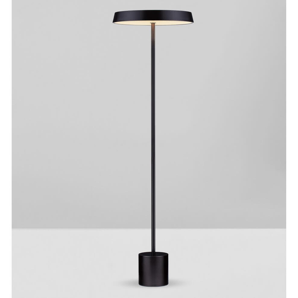 Podłogowa lampa do sypialni CORUNA LE44431 LED 33W 3000K plate czarna