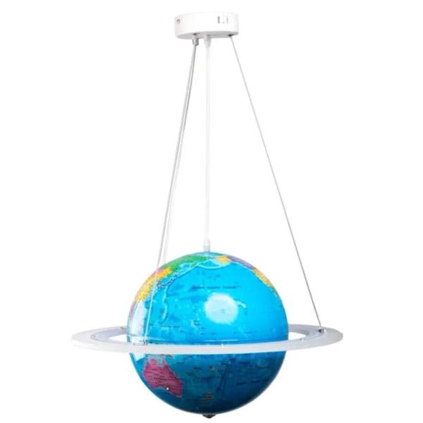 Dziecięca lampa wisząca GLOB Abigali dekoracyjna LED 48W 4000K planeta