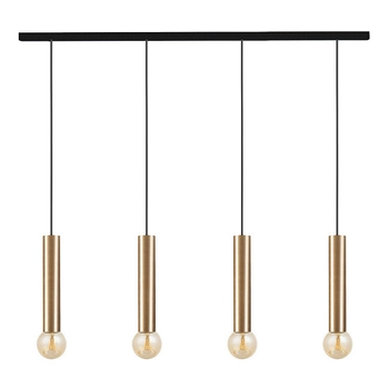 Metalowa lampa sypialniana Baton 7853 zwis na listwie mosiądz